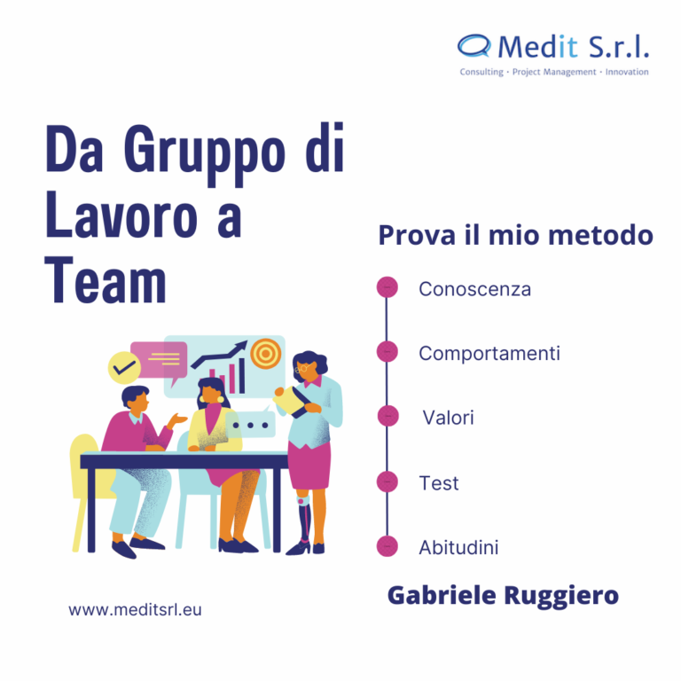 Da Gruppo di Lavoro a Team Aziendale
